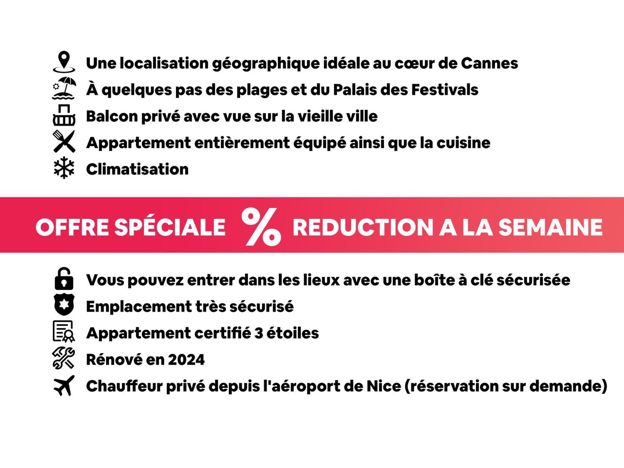 Grand Studio Cannes Centre Eksteriør billede